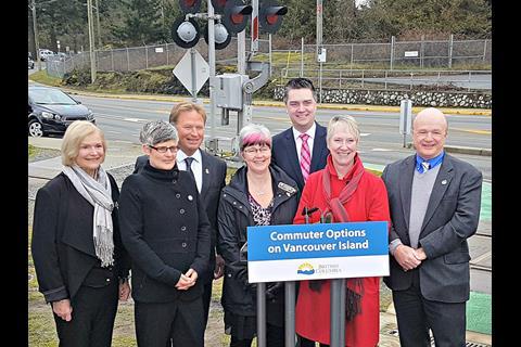 Options for establishing a commuter service on 15 km of the former Esquimalt & Nanaimo Railway corridor between Westhills in Langford and Victoria West on Vancouver Island are to be studied.